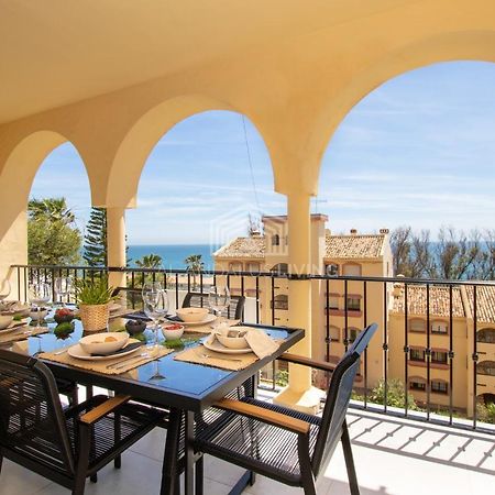 דירות מאלגה Panoramic Sea Views And Direct Access To The Beach From The Community In Torrenueva מראה חיצוני תמונה