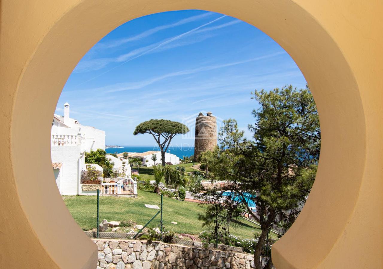 דירות מאלגה Panoramic Sea Views And Direct Access To The Beach From The Community In Torrenueva מראה חיצוני תמונה